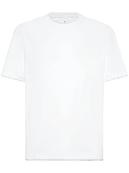 Tricou Brunello Cucinelli alb