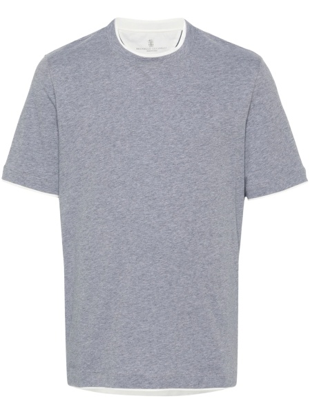 Tricou Brunello Cucinelli gri