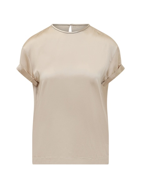 Tricou Brunello Cucinelli neutru