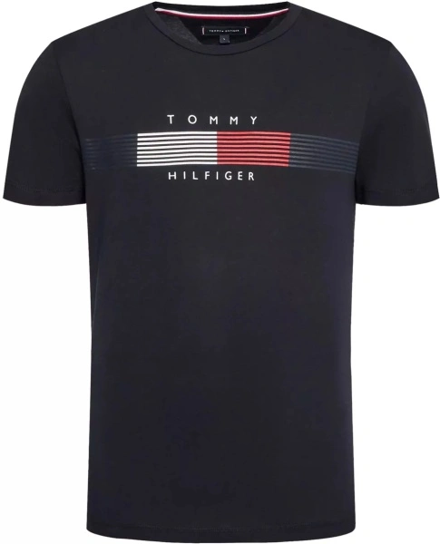 Tricou CHEST CORP STRIPE GRAPHIC TEE
