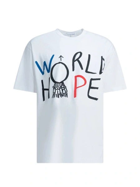 Tricou Comme des Garçons alb