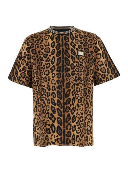 Tricou Dolce & Gabbana maro