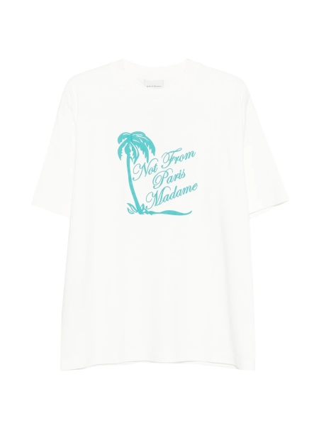 Tricou DRÔLE DE MONSIEUR alb