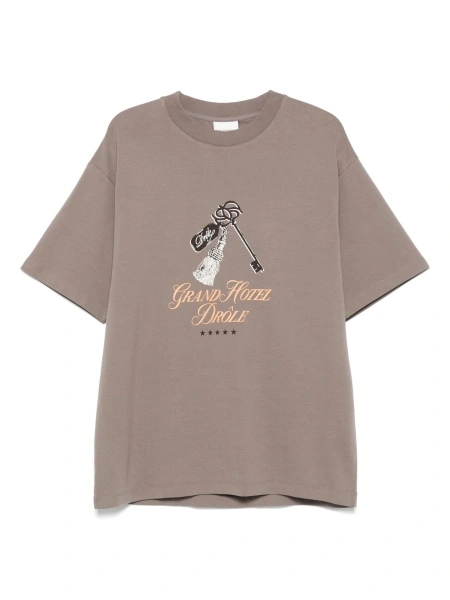 Tricou DRÔLE DE MONSIEUR gri