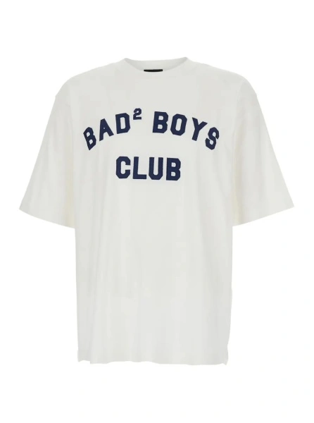 Tricou DSQUARED2 alb din bumbac