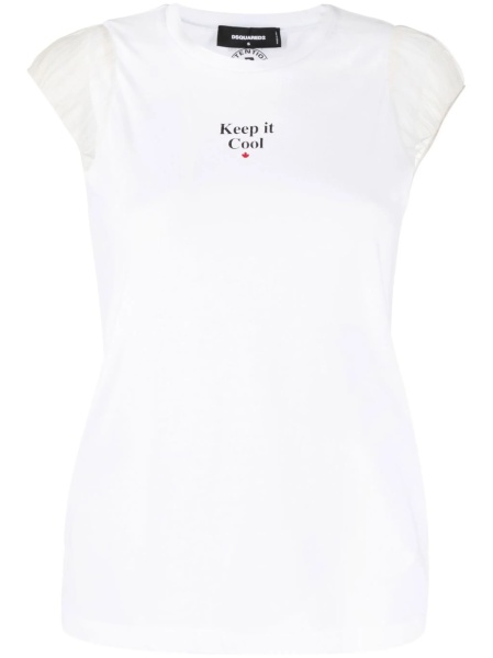 Tricou DSQUARED2 alb