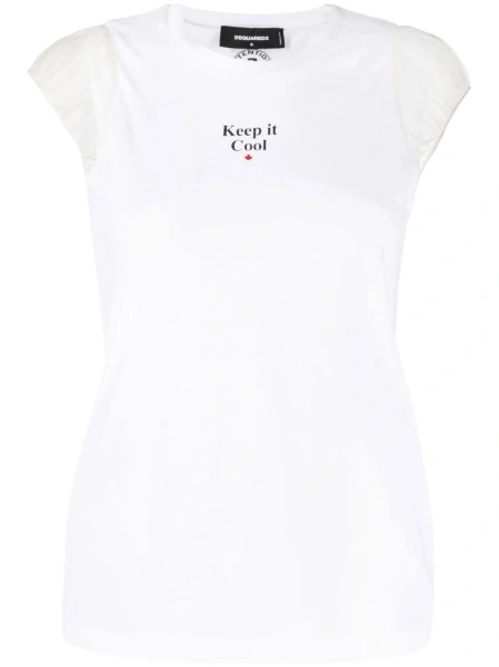 Tricou DSQUARED2 alb