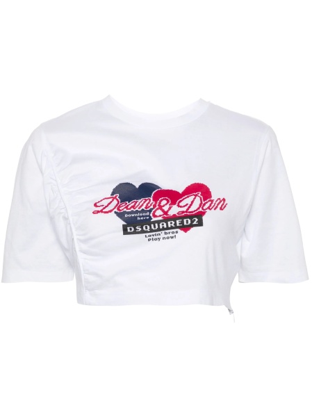 Tricou DSQUARED2 alb