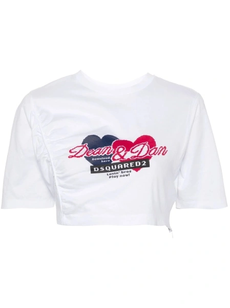 Tricou DSQUARED2 alb