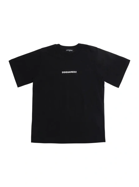 Tricou DSQUARED2 negru din bumbac