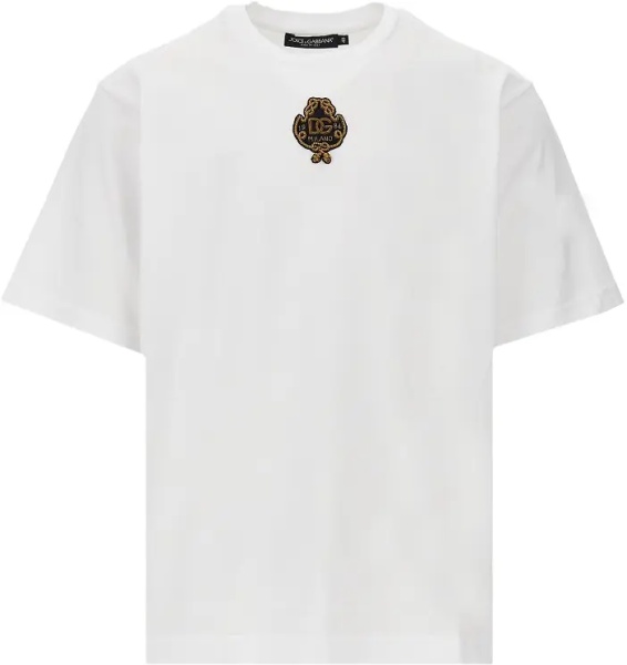 Tricou Embroidered patch Boxy T-shirt