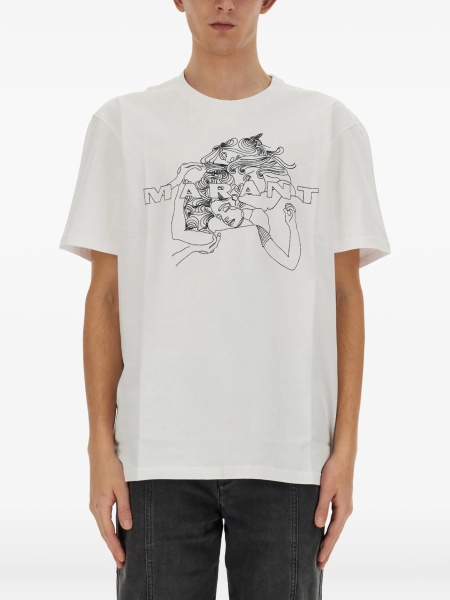 Tricou Isabel Marant alb