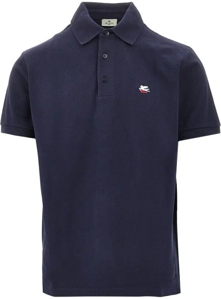 Tricou Logo embroidery piquet polo shirt