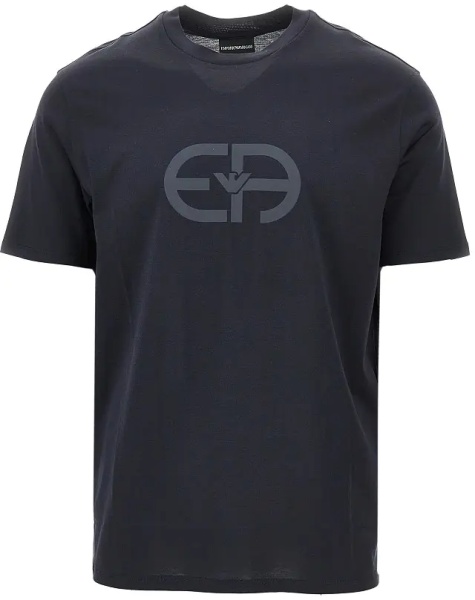 Tricou Logo print lyocell-blend T-shirt