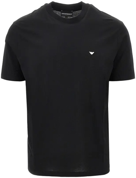 Tricou Lyocell and cotton blend T-shirt with logo