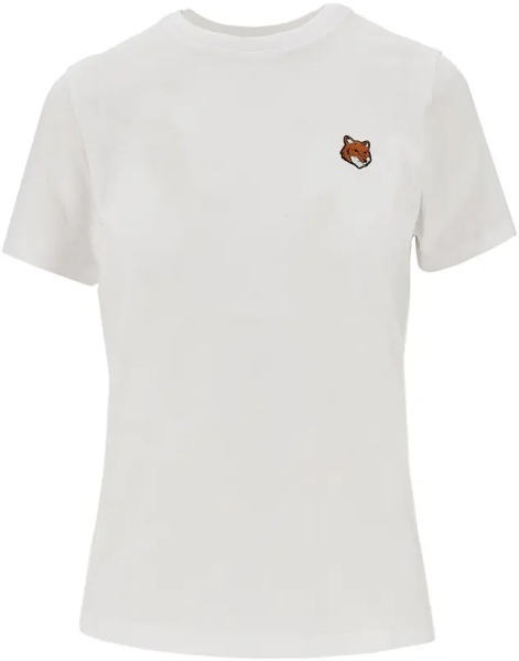 Tricou MAISON KITSUNÉ 'Fox Head' patch T-shirt