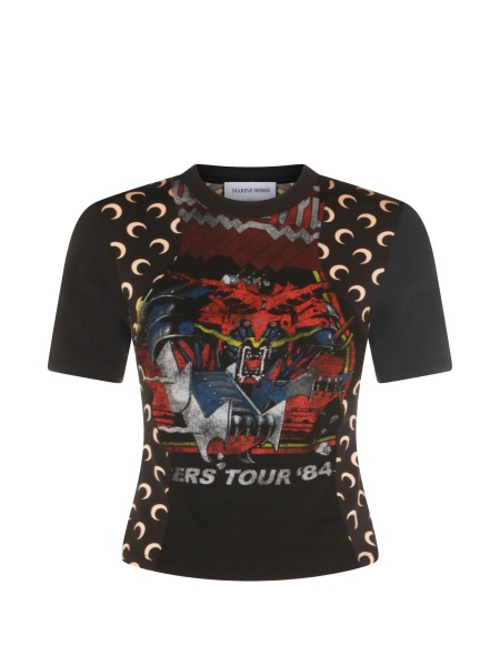 Tricou MARINE SERRE crescent moon negru