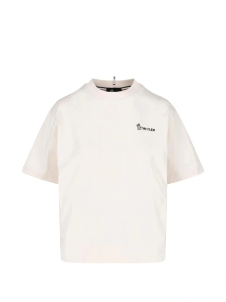 Tricou Moncler Grenoble alb