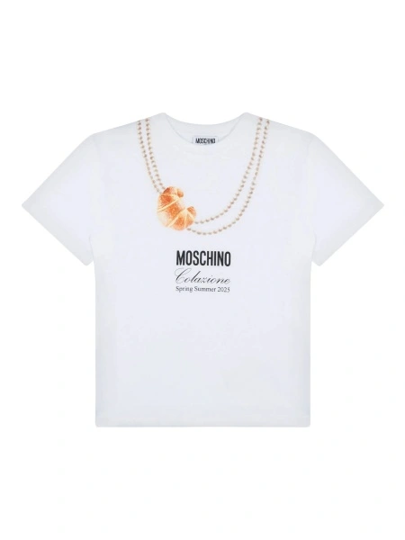 Tricou Moschino alb