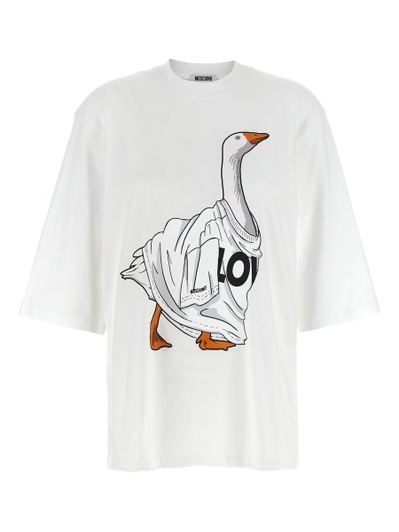 Tricou Moschino alb