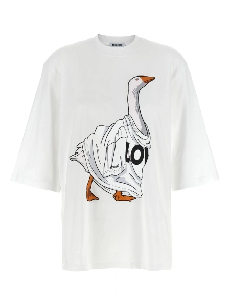 Tricou Moschino alb