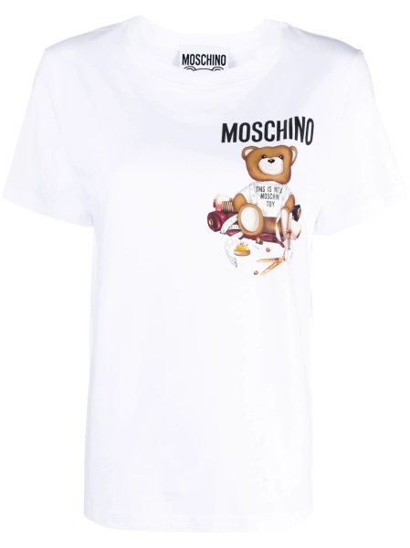 Tricou Moschino alb