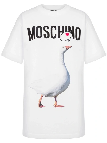 Tricou Moschino alb