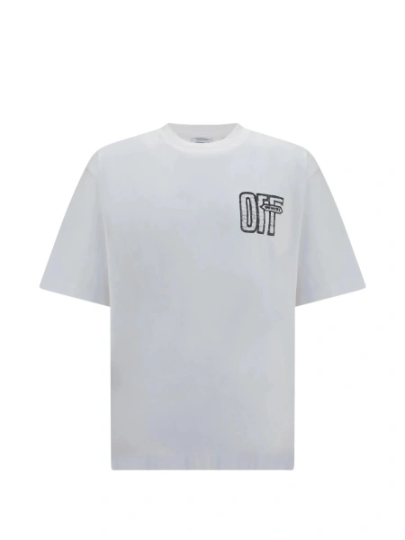 Tricou Off-White alb
