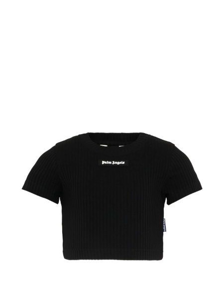 Tricou Palm Angels negru din bumbac