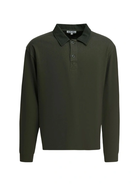 Tricou Polo Alex Mill verde