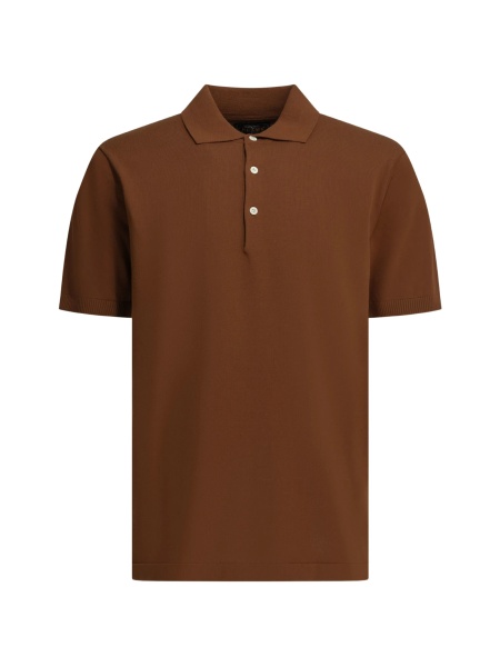 Tricou Polo Beams Plus maro