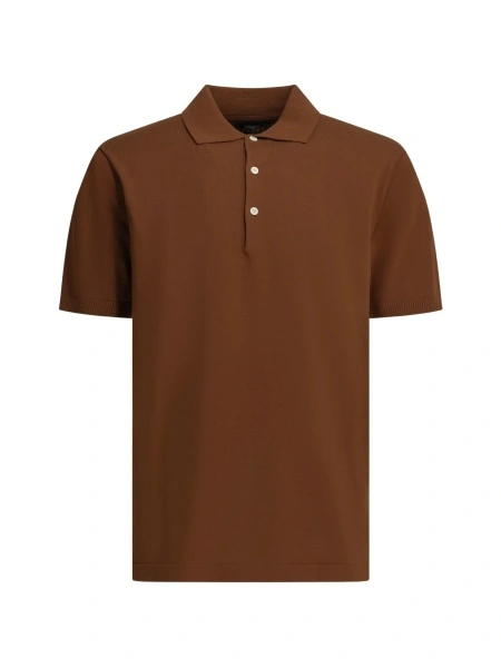 Tricou Polo Beams Plus maro
