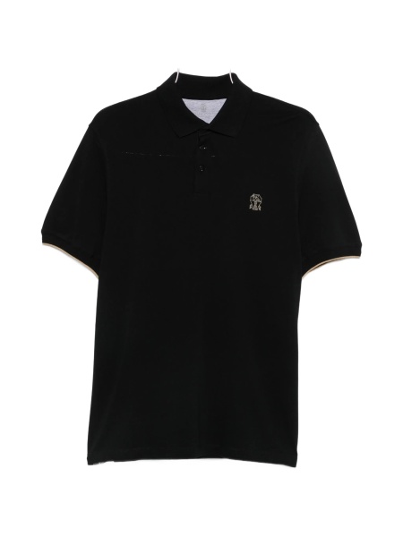 Tricou Polo Brunello Cucinelli negru