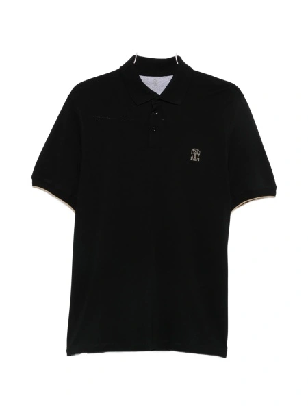 Tricou Polo Brunello Cucinelli negru