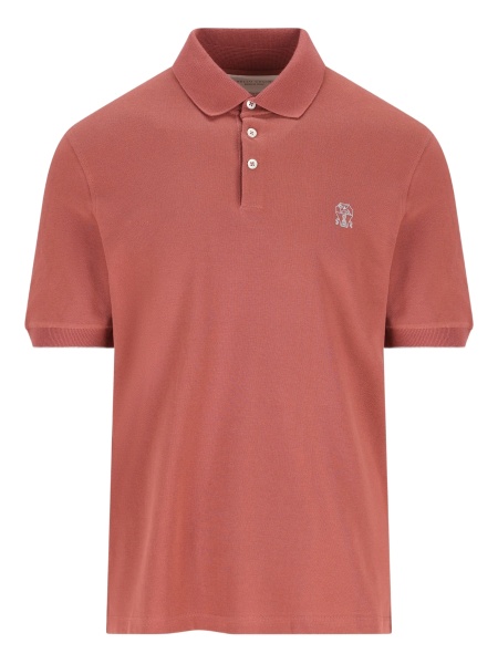 Tricou Polo Brunello Cucinelli rosu