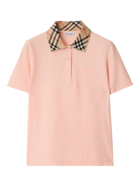 Tricou Polo Burberry roz