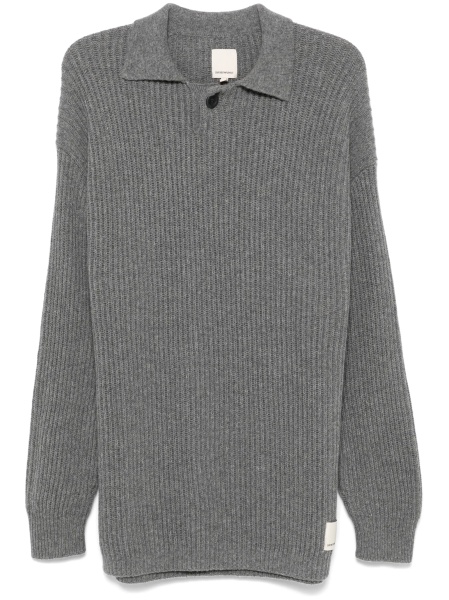 Tricou Polo Emporio Armani gri