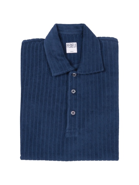 Tricou Polo Fedeli albastru