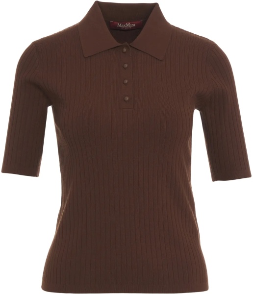 Tricou Polo Knit polo shirt 'Oscuri'