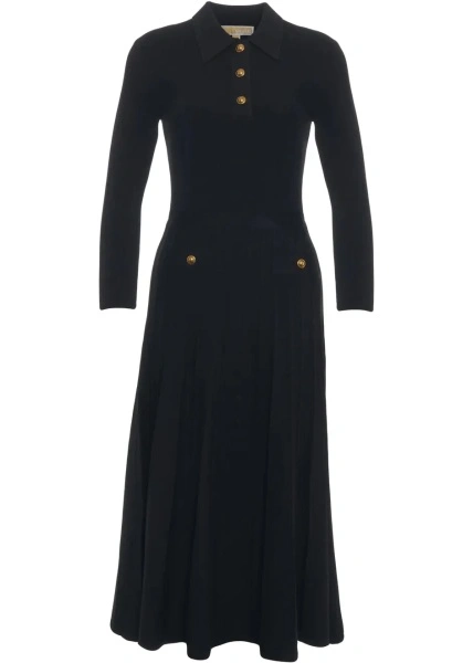 Tricou Polo Midi dress with polo collar