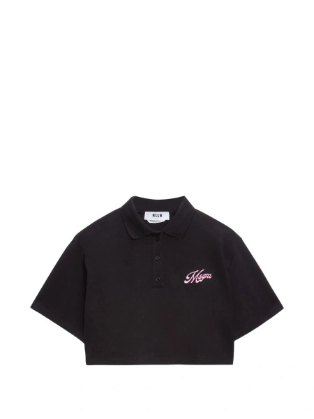 Tricou Polo MSGM negru