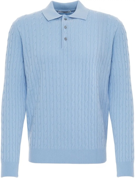 Tricou Polo Polo sweater in cashmere