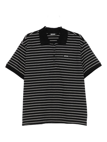 Tricou Polo ROTATE Birger Christensen negru