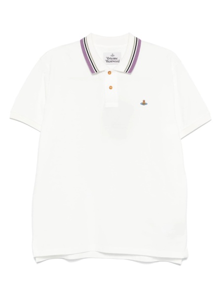 Tricou Polo Vivienne Westwood alb