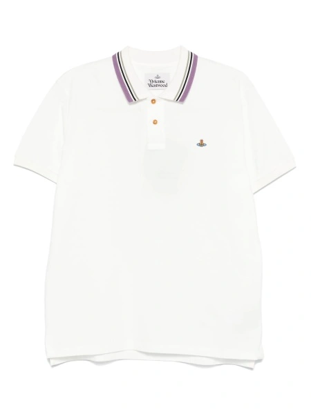 Tricou Polo Vivienne Westwood alb