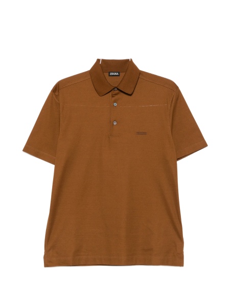 Tricou Polo ZEGNA maro