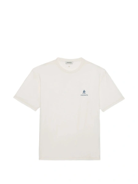 Tricou Premiata alb din bumbac
