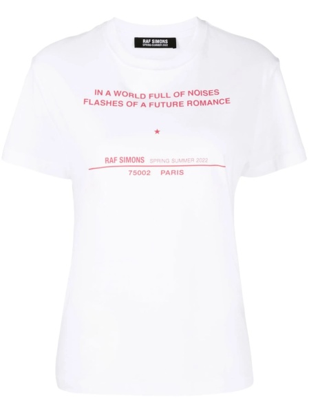 Tricou Raf Simons alb