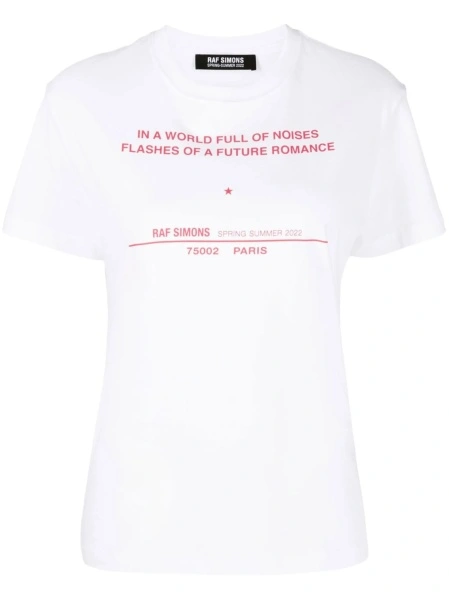 Tricou Raf Simons alb