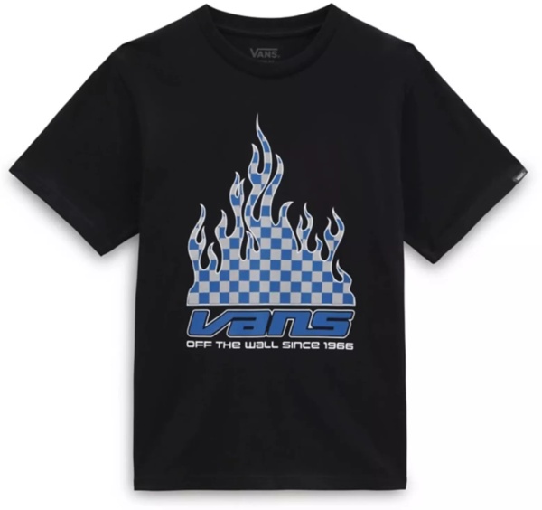 Tricou Reflective Checkerboard Flame T-Shirt